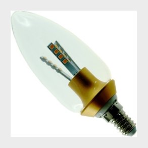 LED Kirkekerte 4W E14 d�mpbar 2700 kelvin