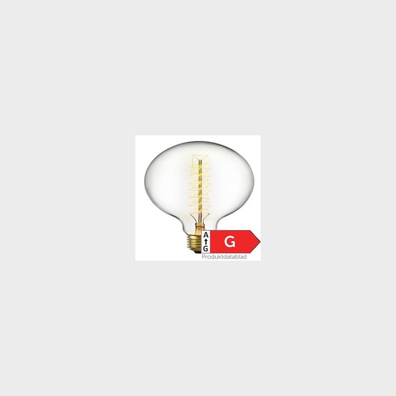 Globe spiral 40W E27 80� 