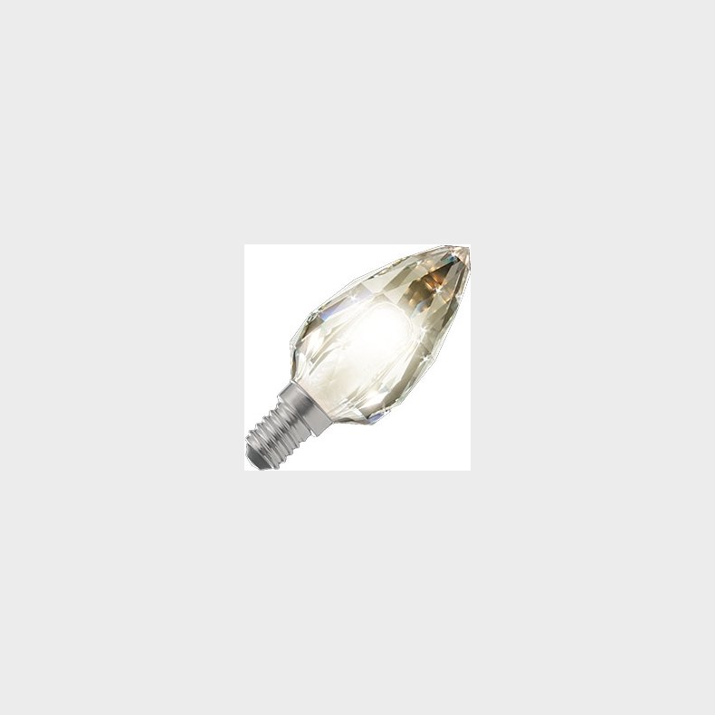 LED Kerte Krystal E14 hvid 3,3W 240lm 2700K