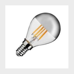 LED Krone topforspejlet s�lv 2,5W 200lm d�mpbar E14