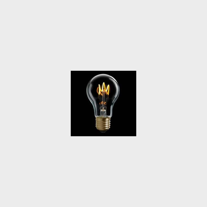 LED Uni Flex GLS E27 klar 3W 2000K 150lm d�mp