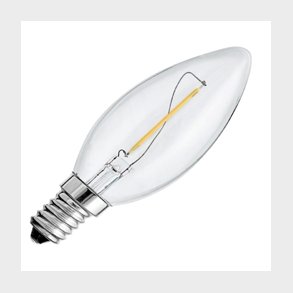 LED Uni led kerte klar 1W E14