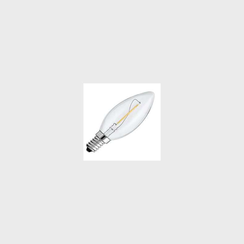 LED Uni led kerte klar 1W E14