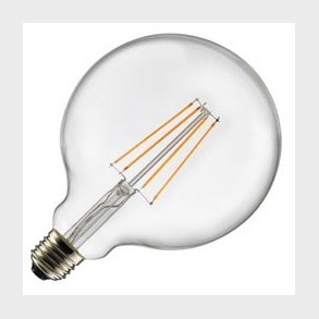 UNI-LEDson Globe 3,5W E27 125� d�mp. 1800K 