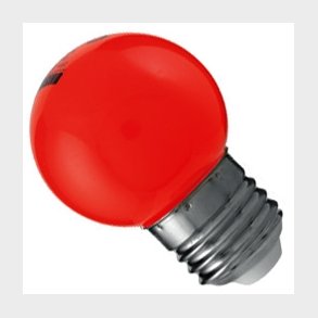LED krone R�d E27 0,8W 