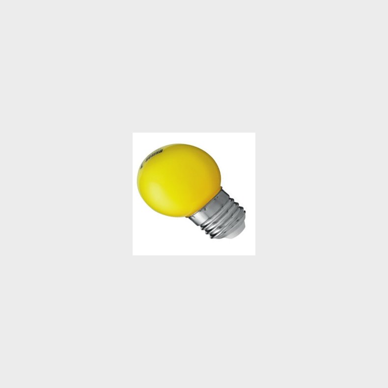 LED krone Gul E27 0,8W 