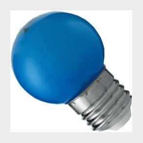 LED krone Bl� E27 0,8W 