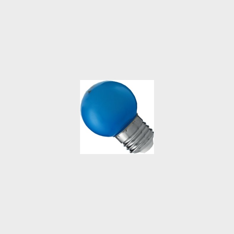 LED krone Bl� E27 0,8W 