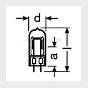 Specialp�re [Disp.optik] 100W 230V GX6,35 p2/17 (Osram)