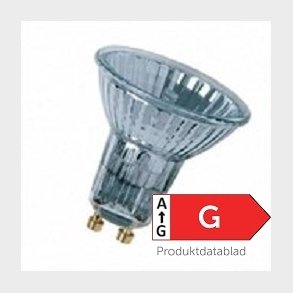 Halogen GU10 50W Osram 5 pak.