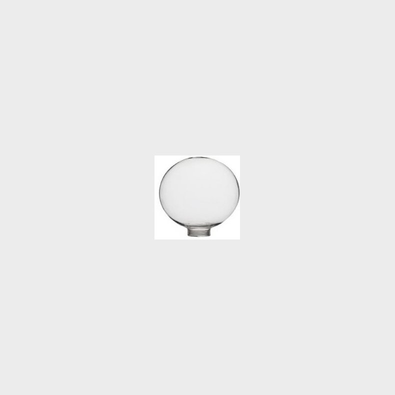 Samlep�re Globe glas Klar 100� 24mm gevind (Passer til adaptor 7001014 og 7001027)