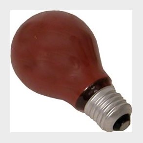 Standard Farvede (R�d) 100W E27