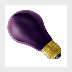 Standard Farvede (Blacklight) E27