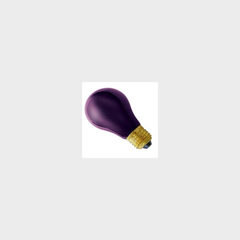 Standard Farvede (Blacklight) E27