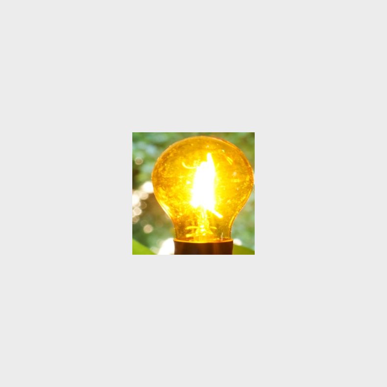 Krone gul Farvede (Klar) 25W E27
