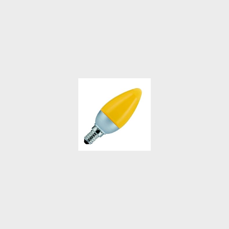 LED p�re Led kerte Gul E14