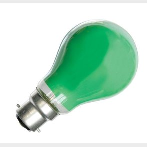 Standard Farvede gr�n 25W B22 