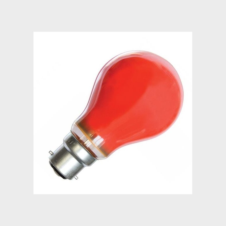 Standard Farvede r�d 25W B22 
