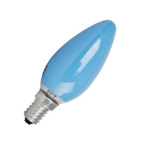 Kerte Farvede bl� 25W E14 