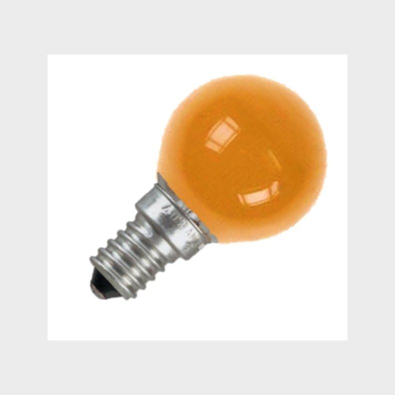 Krone Farvede orange 25W E14