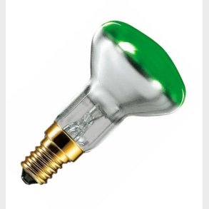 Reflector farvede R50 E14 (gr�n)