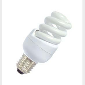 Energisparep�re 7W E27  (Blister)