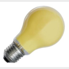 Standard Farvede gul 25W E27