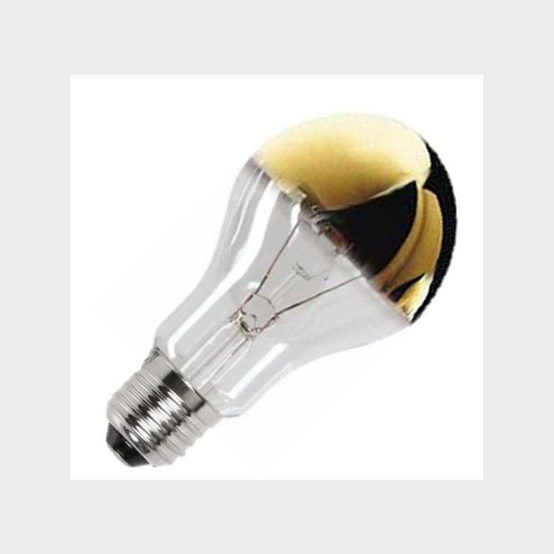 Topforspejlet Standard guld/klar 40W E27 (5650110798)