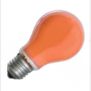 Standard Farvede orange 25W  E27