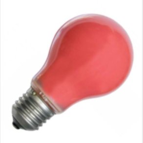 Standard Farvede r�d 25W E27 