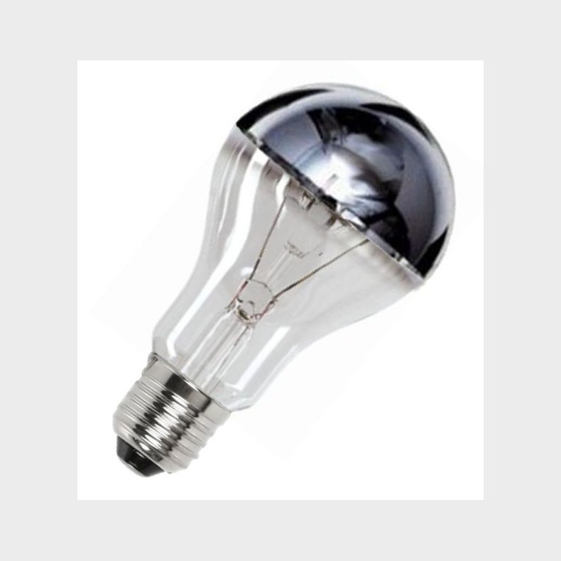 Topforspejlet Standard s�lv/klar 100W E27 (5650110455)