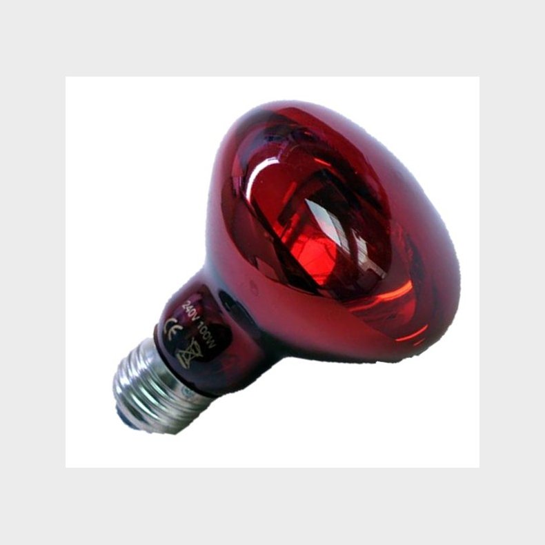 Reflector Varmep�re 100W E27 (r�d)