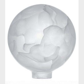 Samlep�re Globe glas Marmor 100� 24mm gevind (Passer til adaptor 7001014 og 7001027)