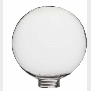 Samlep�re Globe glas Klar 125� 31,5mm gevind (Passer til adaptor 7001127)