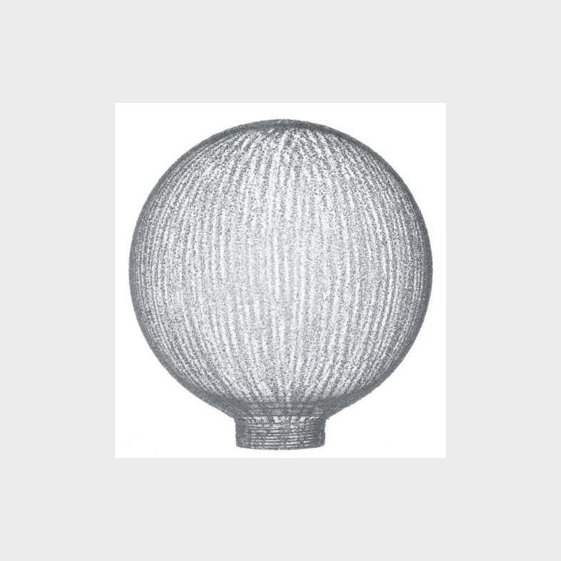 Samlep�re Globe glas Lamel 100� 24mm gevind (Passer til adaptor 7001014 og 7001027)