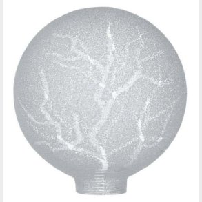 Samlep�re Globe glas Tr�er 100� 24mm gevind (Passer til adaptor 7001014 og 7001027)