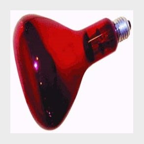 Varmep�re [infra] R�d 175W E27 � 125 mm