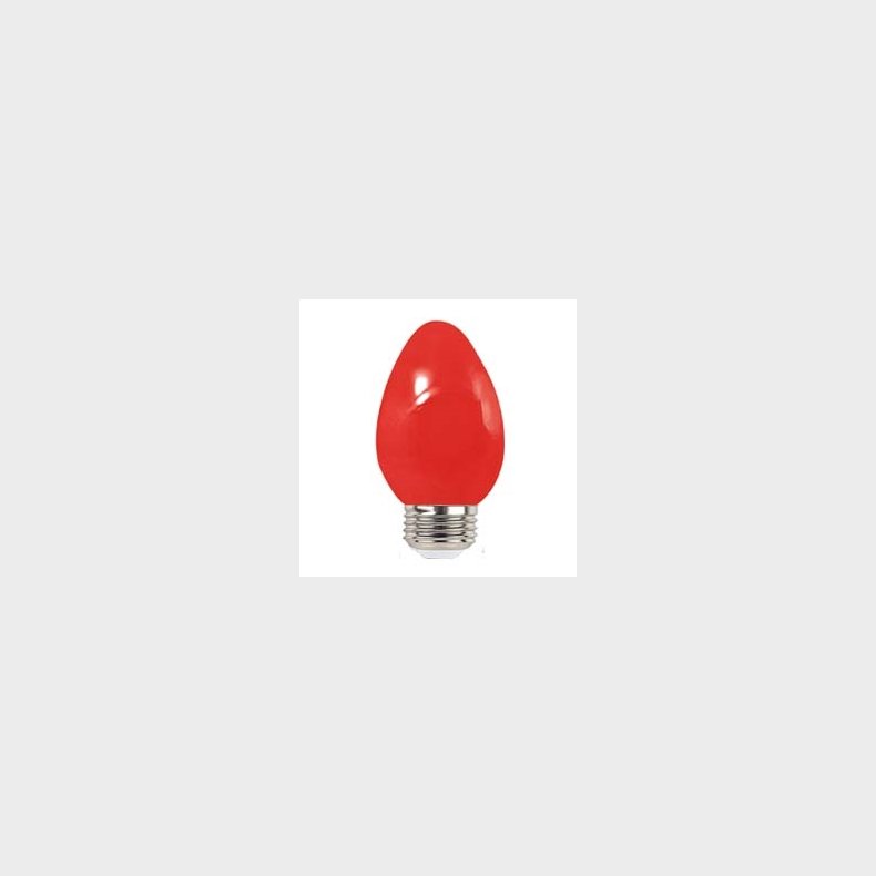 Kerte Farvede (R�d) 15W E27