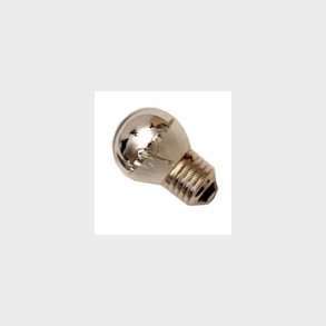 Topforspejlet Krone s�lv/klar 40W E27