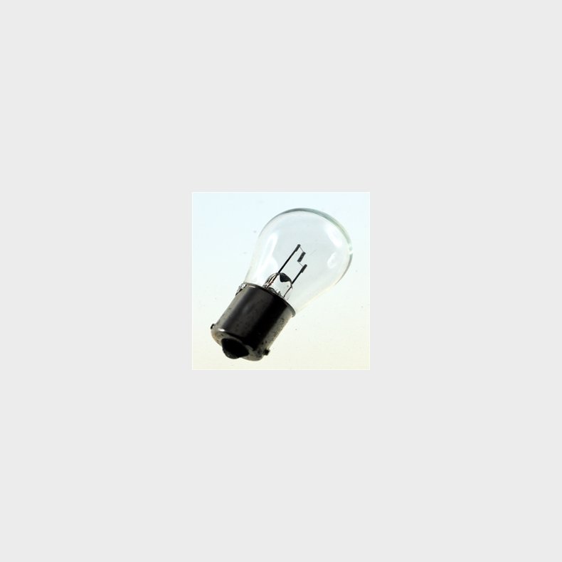 Lavvolt p�re 12V 25W  BA15s 7582 lampetit