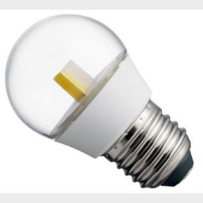 LED p�re UNI-LED krone Klar 1,8W E27