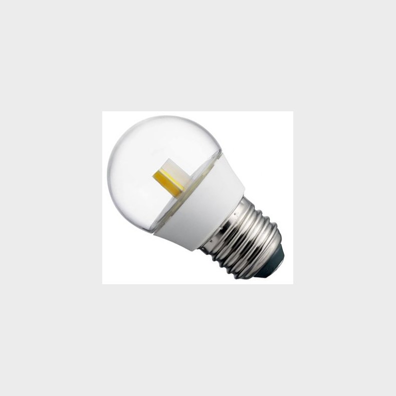 LED p�re UNI-LED krone Klar 1,8W E27