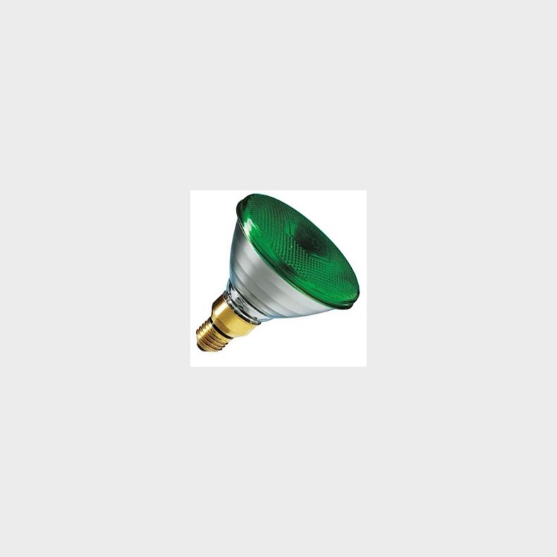 Reflektor par 38 80W gr�n E27