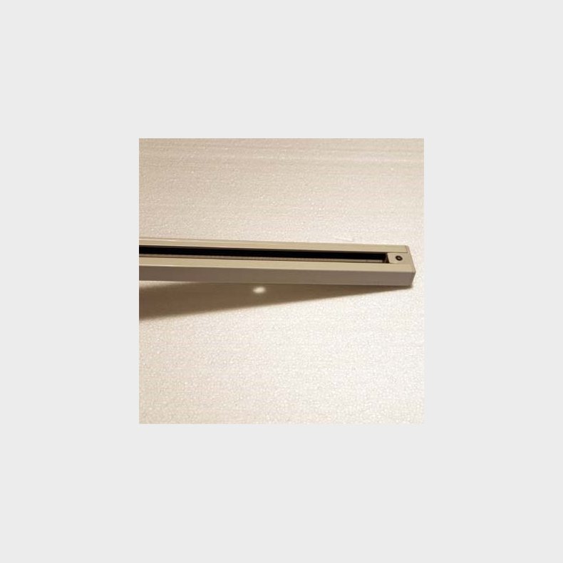 Skinne 1 meter 1F hvid
