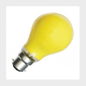 Standard Farvede (Gul) 100W E27