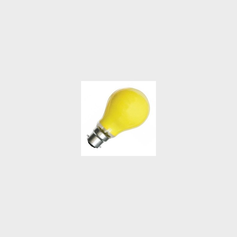 Standard Farvede (Gul) 60W E27