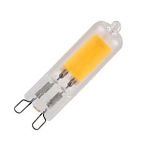 LED G 9 2 watt 220 lumen 3000 kelvin d�mpbar 