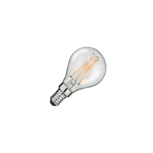 LED Classic led krone klar 4W E14 2700 Kelvin (40W)