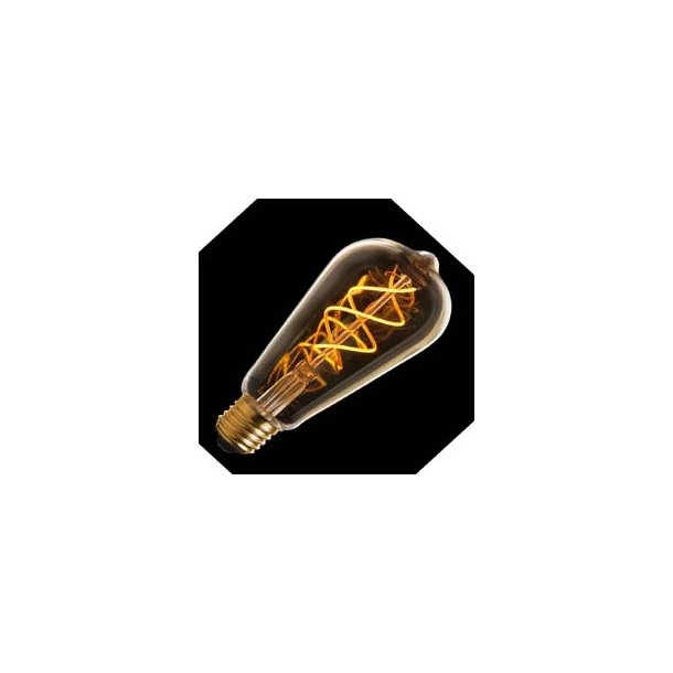 LED Navigation 5W d�mpbar E 27 250lm Gold 2000K