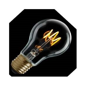 LED Standard 3W d�mpbar E 27 150lm Gold 2000K